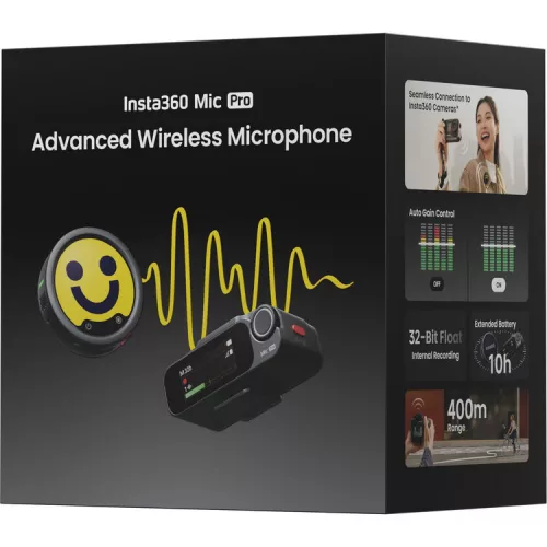 Insta360 Mic Pro (1TX + 1RX)