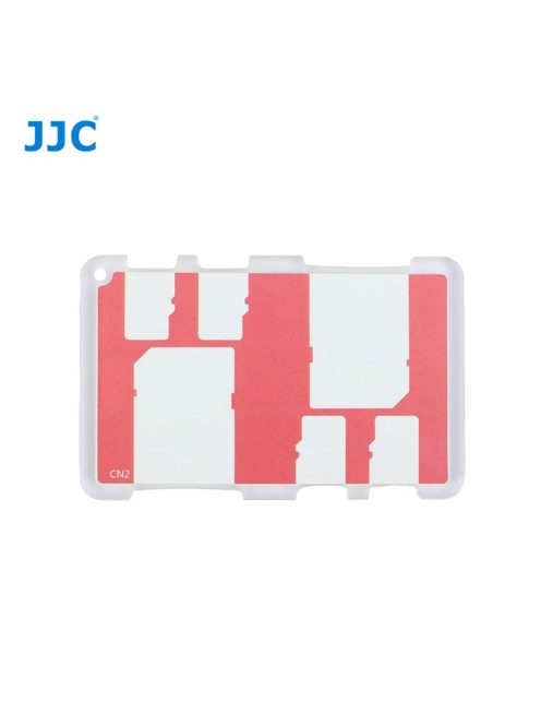 JJC MCH-SDMSD6CN memóriakártya tartó (red)
