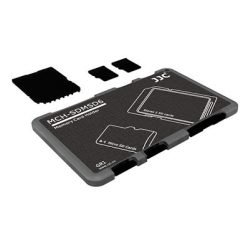 JJC MCH-SDMSD6GR memóriakártya tartó (black)