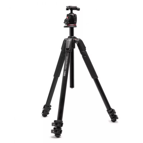 Manfrotto 055 kit alu 3 szekciós állvány + gömbfej Arca Swiss (MK055XPRO3-Q6T)