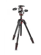 Manfrotto 190go! MS Carbon Tripod kit 4-Section with XPRO 3-way head (MK190GOC4-3WX)
