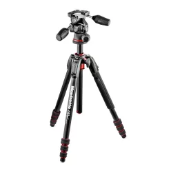 Manfrotto MK190GOC4TB-3W karbon állvány, 3D fejjel