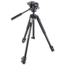   Manfrotto 190X aluminium 3-Section Tripod with XPRO Fluid Head (MK190X3-2W)
