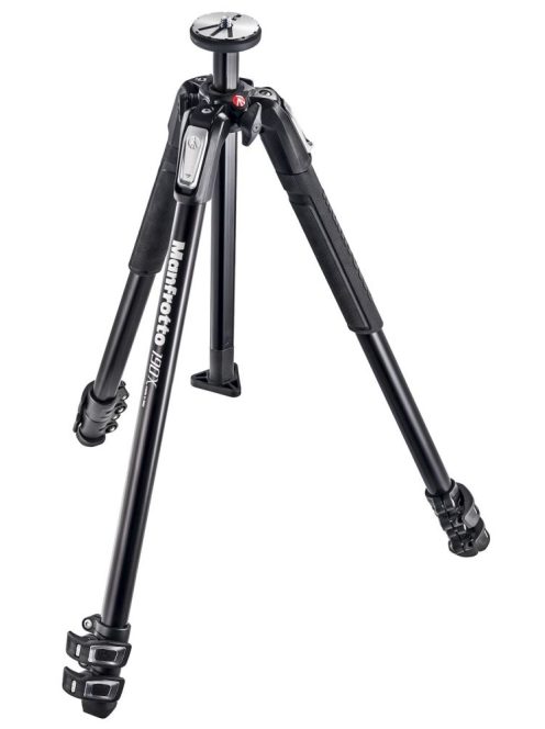 Manfrotto 190X Tripod with 804 3-Way Head and Quick Release Plate (MK190X3-3W1)