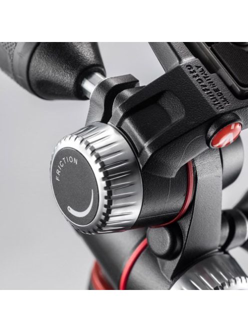 Manfrotto 190 Alu Stativ QPL mit XPRO 3-Wege-Neiger, 3 Segmente (MK190XPRO3-3W)