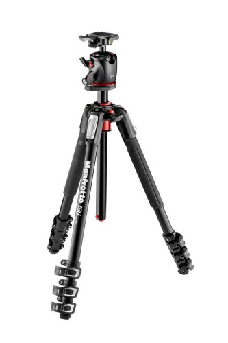 Manfrotto 190 Aluminium 4-Section Tripod with XPRO Ball Head (MK190XPRO4-BHQ2)