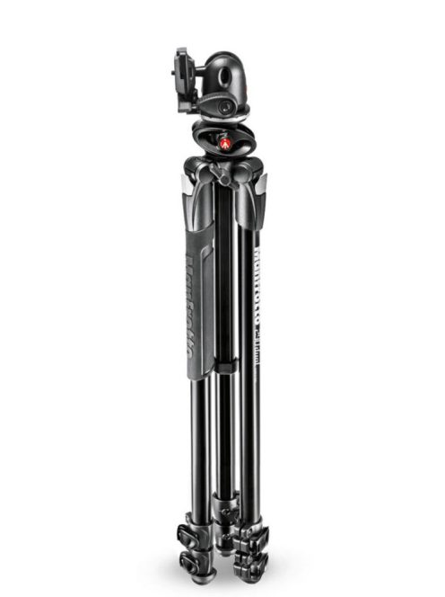 Manfrotto 290 Dual Alu 3-Section Tripod Kit with 496RC2 Ball Head (MK290DUA3-BH)
