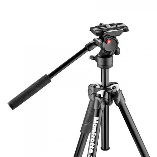 Manfrotto 290 light aluminium tripod with befree live fluid video head (MK290LTA3-V)