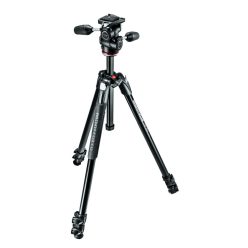   Manfrotto 290 Xtra Aluminium 3-Section Tripod Kit with Ball Head (MK290XTA3-BH)