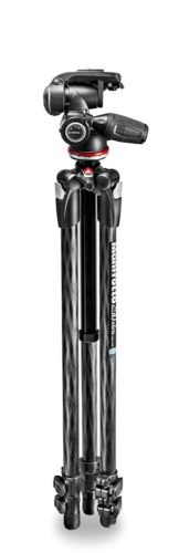 Manfrotto 290 XTRA CARBON Kit, CF 3 sec. tripod with 3W head (MK290XTC3-3W)