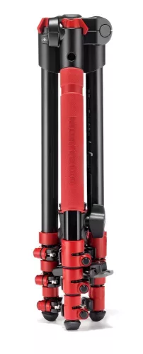 Manfrotto Befree alumínium tripod gömbfejjel - piros színű