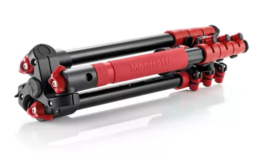 Manfrotto Befree alumínium tripod gömbfejjel - piros színű
