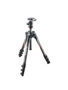 Manfrotto BeFree Carbon fibre Travel Tripod with Ball head, black (MKBFRC4-BH)