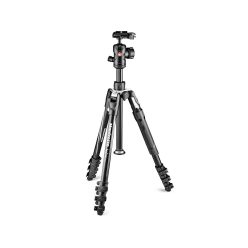   Manfrotto Befree 2N1 alu állvány/monopod egyben, csatos zár + gömbfej (MKBFRLA4B-BHM)