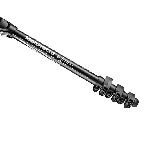 Manfrotto Befree 2N1 Aluminium tripod lever, monopod included (MKBFRLA4B-BHM)