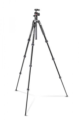 Manfrotto Befree Advanced Aluminum Travel Tripod twist, ball head (MKBFRTA4BK-BH)