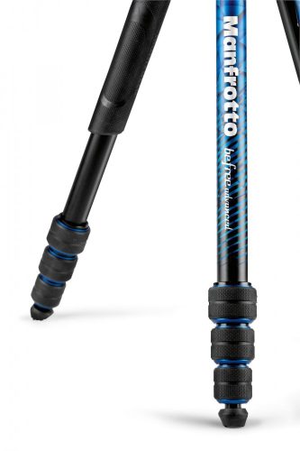 Manfrotto Befree Advanced Aluminum Travel Tripod twist blue, ball head (MKBFRTA4BL-BH)
