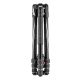 Manfrotto Befree GT Aluminum Tripod twist lock, ball head (MKBFRTA4GT-BH)