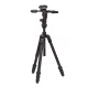 Manfrotto Befree GT PRO Aluminum Travel Tripod with 3-Way Pan/Tilt Head (MKBFRTA4GTFB-3W)