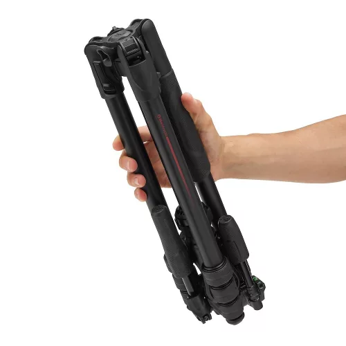 Manfrotto Befree GT PRO Aluminum Travel Tripod with 3-Way Pan/Tilt Head (MKBFRTA4GTFB-3W)