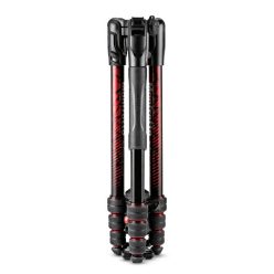   Manfrotto Befree Advanced Aluminum Travel Tripod twist red, ball head (MKBFRTA4RD-BH)