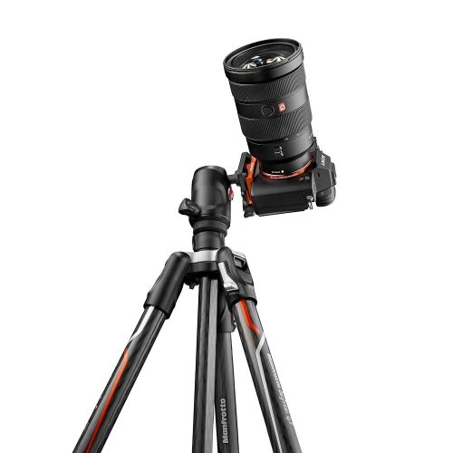 Manfrotto Befree GT Carbon fibre designed for α cameras from Sony (MKBFRTC4GTA-BH)