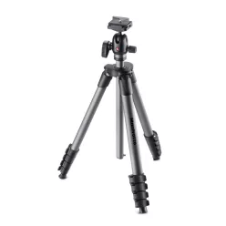   Manfrotto Compact Advanced Aluminium Tripod with ball head, black (MKCOMPACTADVBH)