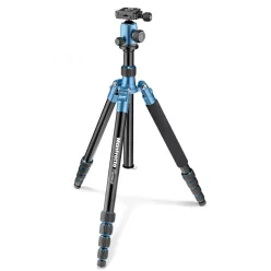Manfrotto MKELEB5BL-BH állvány gömbfejjel - kék színű