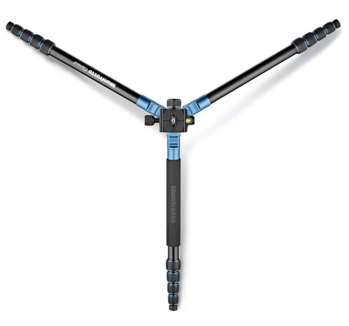 Manfrotto MKELEB5BL-BH állvány gömbfejjel - kék színű