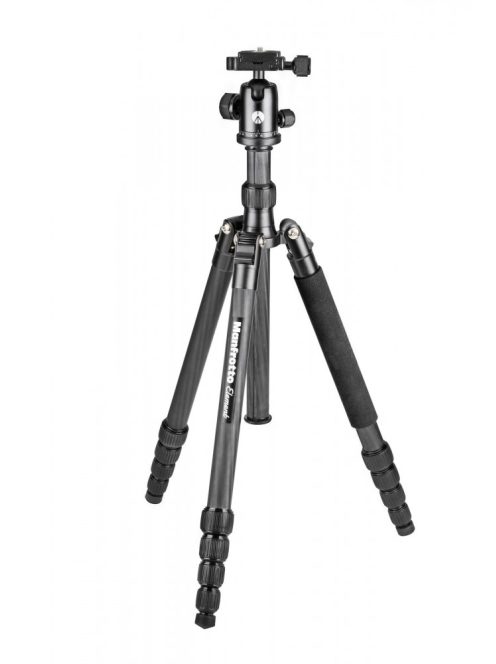 Manfrotto Element Traveller Tripod Big with Ball Head, Carbon Fiber (MKELEB5CF-BH)