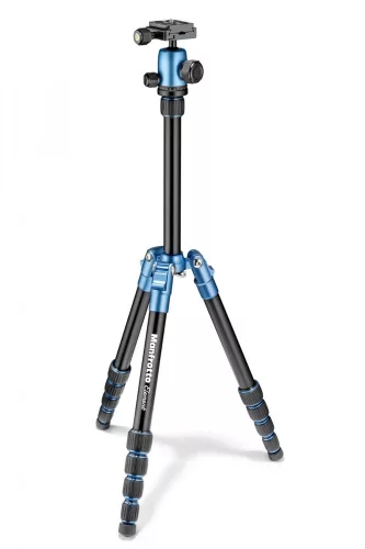 Manfrotto MKELES5BL-BH állvány gömbfejjel (blue)