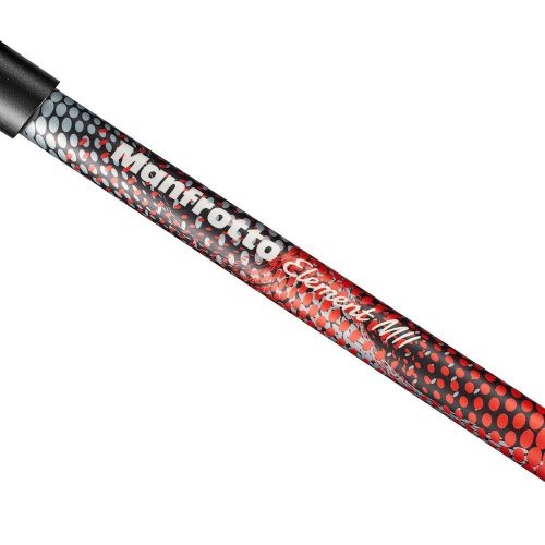 Manfrotto Element Traveller Tripod Big with Ball Head, Red (MKELEB5RD-BH)