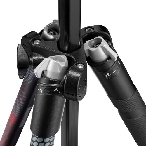 Manfrotto Element Traveller Tripod Big with Ball Head, Red (MKELEB5RD-BH)