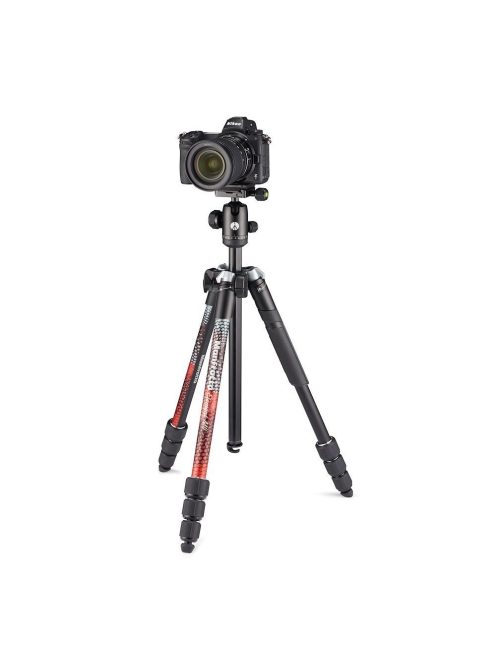 Manfrotto Element Traveller Tripod Big with Ball Head, Red (MKELEB5RD-BH)