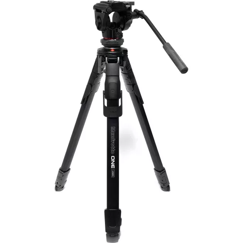 Manfrotto ONE Video Aluminum Tripod with 500X Fluid Head