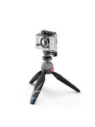 Manfrotto PIXI Xtreme Mini-Stativ mit Kopf für GoPro Kameras (MKPIXIEX-BK)