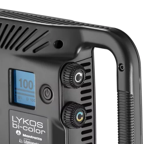 Manfrotto LED Light LYKOS Bicolour, Surface Mounted with Dimmer (MLL1300-BI)