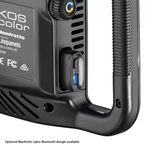 Manfrotto LED Light LYKOS Bicolour, Surface Mounted with Dimmer (MLL1300-BI)