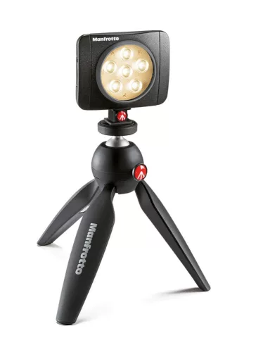 Manfrotto LED Light Lumimuse 6 LED, black, compact design (MLUMIEART-BK)