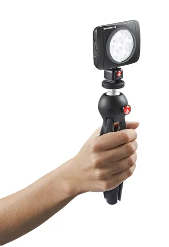 Manfrotto LED Light Lumimuse 6 LED, black, compact design (MLUMIEART-BK)