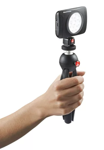 Manfrotto Lumimuse 8 led lámpa + kiegészítők fekete színben (MLUMIEMU-BK)