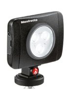 Manfrotto LED-Licht Lumimuse 3 mit Schnapp-Filterfassung, schwarz (MLUMIEPL-BK)