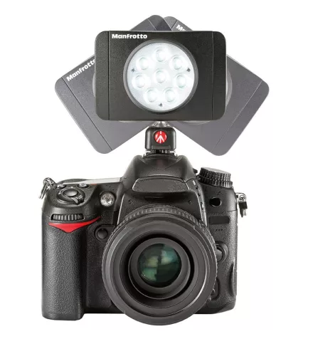 Manfrotto Lumimuse 8 led lámpa + kiegészítők fekete színben (MLUMIMUSE8A-BT)