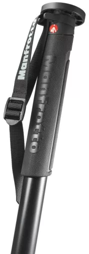 Manfrotto XPRO 3-Section photo monopod, aluminum, retractable base (MMXPROA3B)