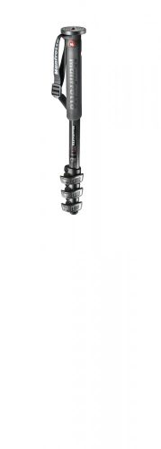Manfrotto XPRO 4-Section photo monopod, carbon fibre with Quick power (MPMXPROC4)