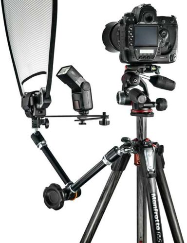 Manfrotto 055 aluminium 3-section photo tripod, with horizontal column (MT055XPRO3)