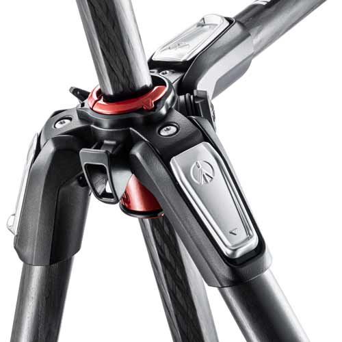 Manfrotto 055 aluminium 3-section photo tripod, with horizontal column (MT055XPRO3)