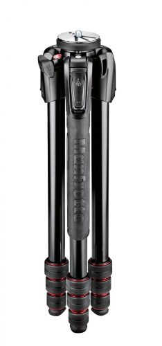 Manfrotto 190go! MS Aluminum 4-Section photo Tripod with twist locks (MT190GOA4)