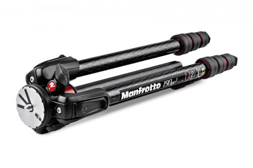 Manfrotto 190go! MS Carbon 4-Section photo Tripod with twist locks (MT190GOC4)