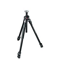   Manfrotto 290 DUAL Alu 3 section tripod with 90° column (MT290DUA3)